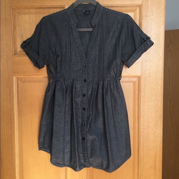Passport Tops - Denim colored top